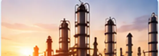 Oil and gas industrial process plant