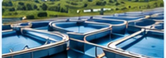 Municipal water treatment site