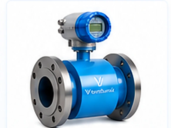 Illustrative blue-head electromagnetic flowmeter configuration